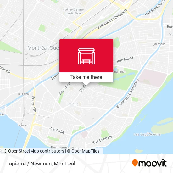 Lapierre / Newman map