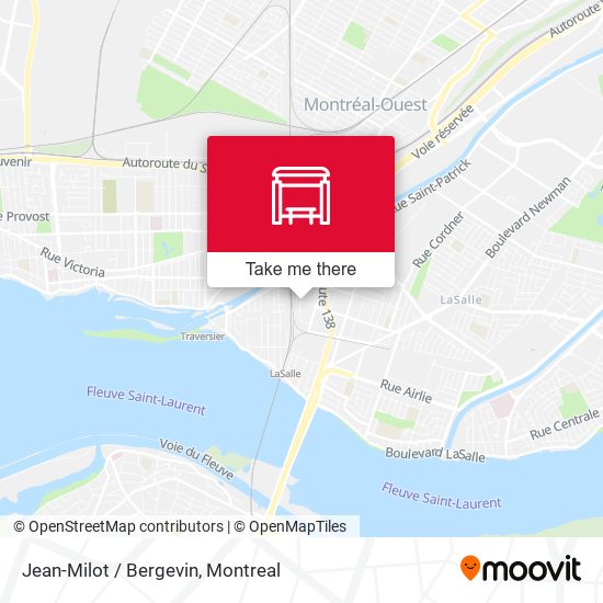 Jean-Milot / Bergevin map