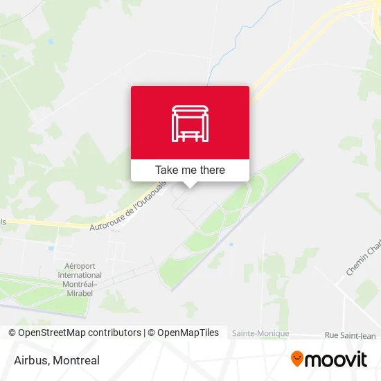 Airbus map