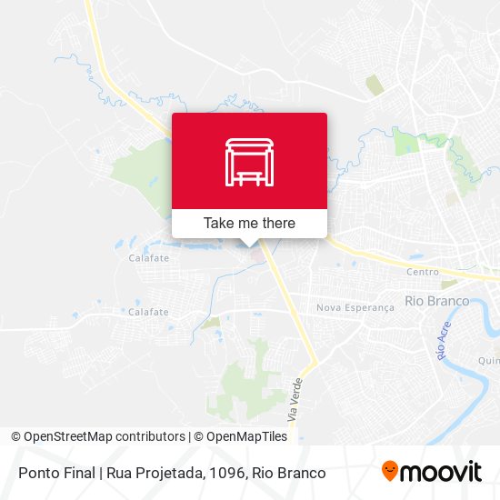 Ponto Final | Rua Projetada, 1096 map