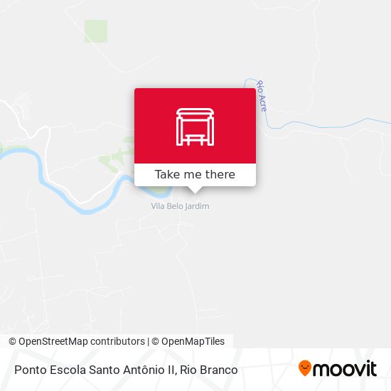 Ponto Escola Santo Antônio II map