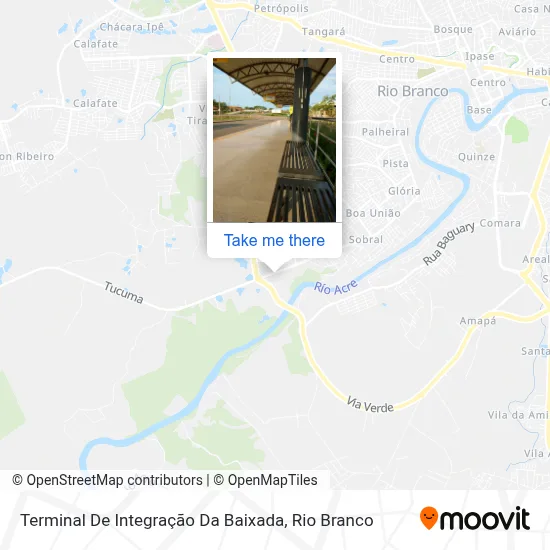 Terminal De Integração Da Baixada map