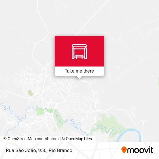 Rua São João, 956 map