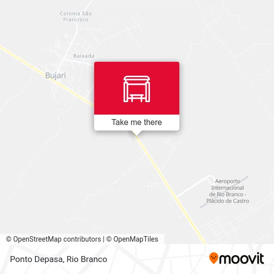 Ponto Depasa map