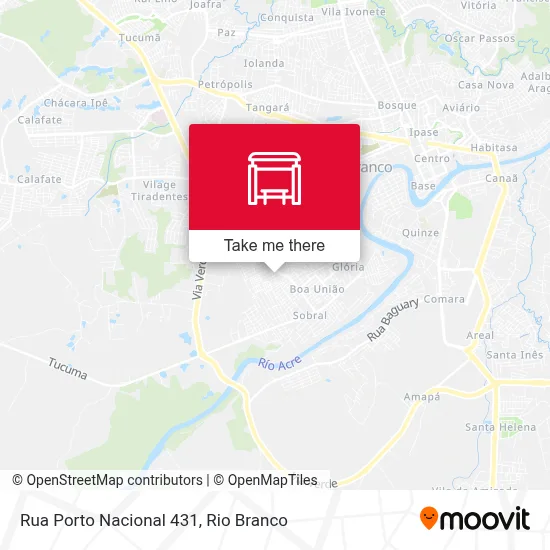 Rua Porto Nacional 431 map