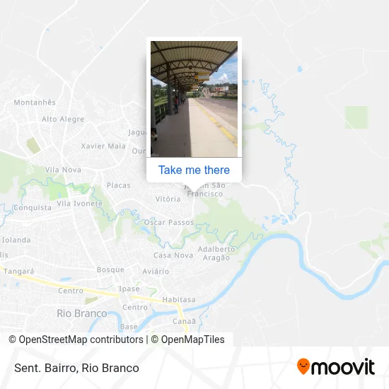 Sent. Bairro map