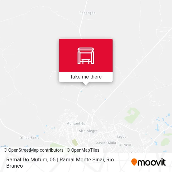 Ramal Do Mutum, 05 | Ramal Monte Sinai map