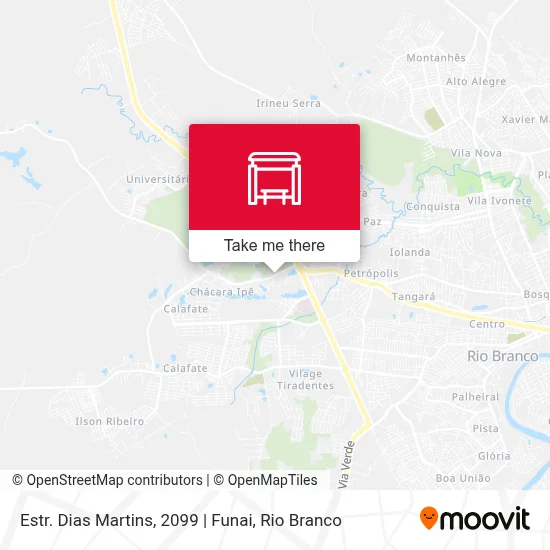 Estr. Dias Martins, 2099 | Funai map
