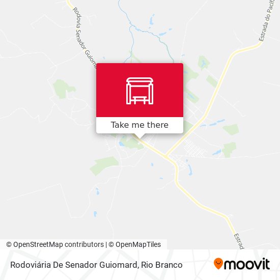 Rodoviária De Senador Guiomard map
