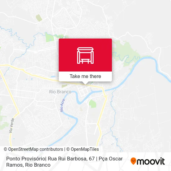 Ponto Provisório| Rua Rui Barbosa, 67 | Pça Oscar Ramos map