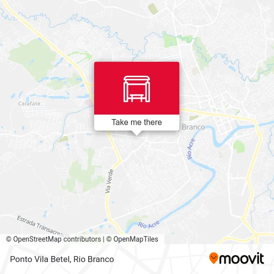 Ponto Vila Betel map
