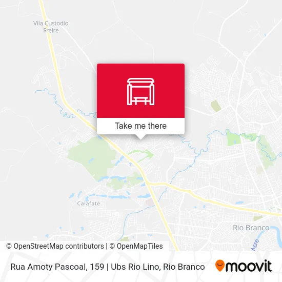 Rua Amoty Pascoal, 159 | Ubs Rio Lino map