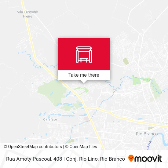 Rua Amoty Pascoal, 408 | Conj. Rio Lino map