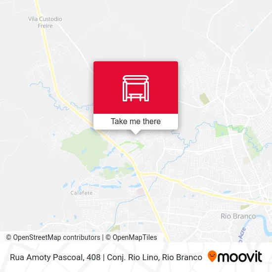 Rua Amoty Pascoal, 408 | Conj. Rio Lino map