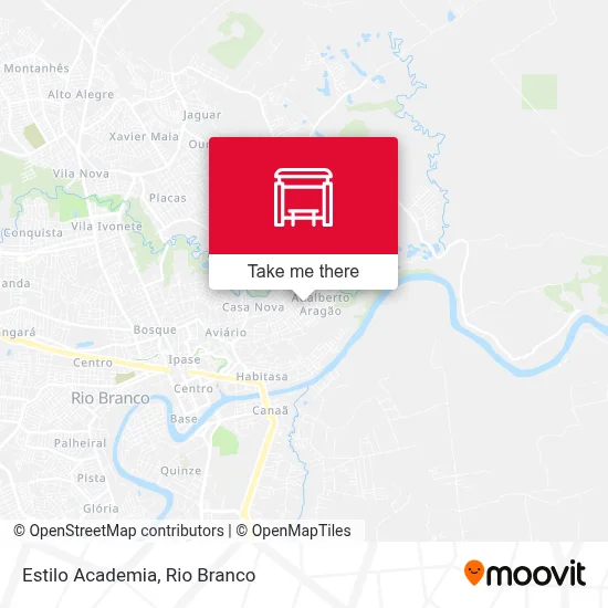 Estilo Academia map