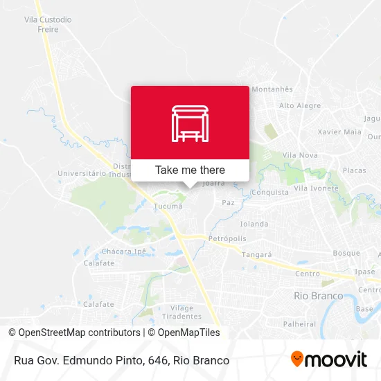 Rua Gov. Edmundo Pinto, 646 map
