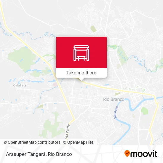 Mapa Arasuper Tangará