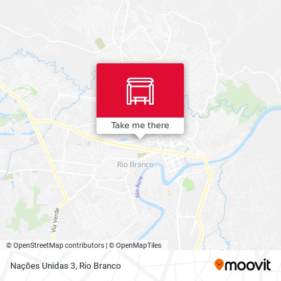 Nações Unidas 3 map