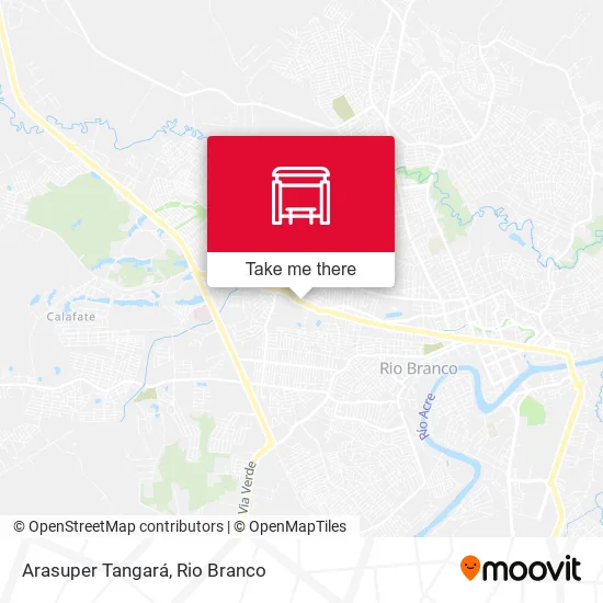 Arasuper Tangará map