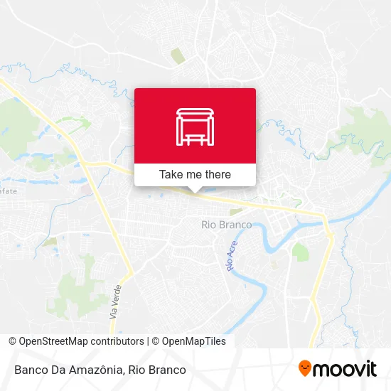 Banco Da Amazônia map