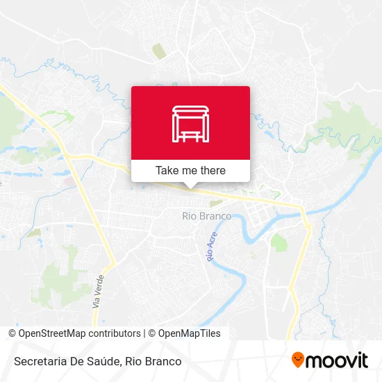 Secretaria De Saúde map