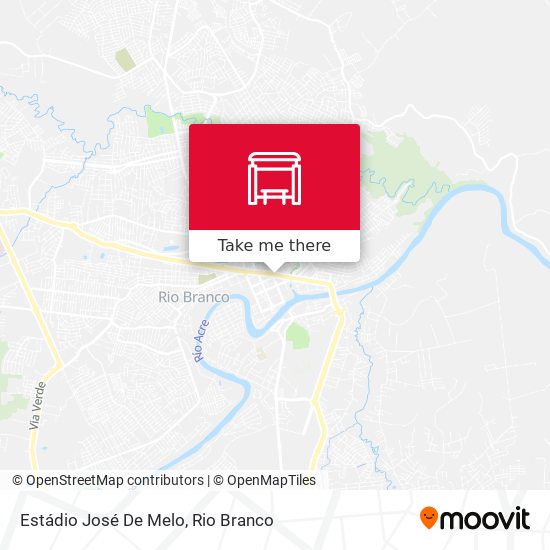 Estádio José De Melo map