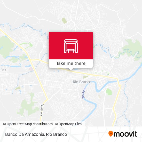 Banco Da Amazônia map