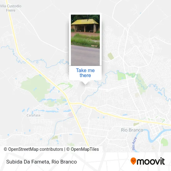 Subida Da Fameta map