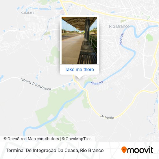 Terminal De Integração Da Ceasa map