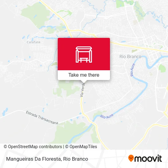 Mangueiras Da Floresta map