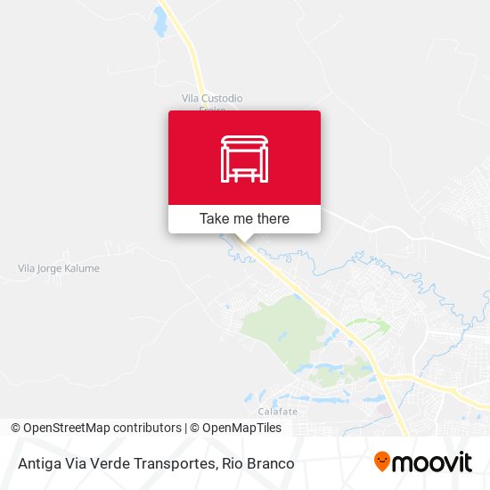 Antiga Via Verde Transportes map