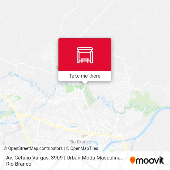 Av. Getúlio Vargas, 3909 | Urban Moda Masculina map