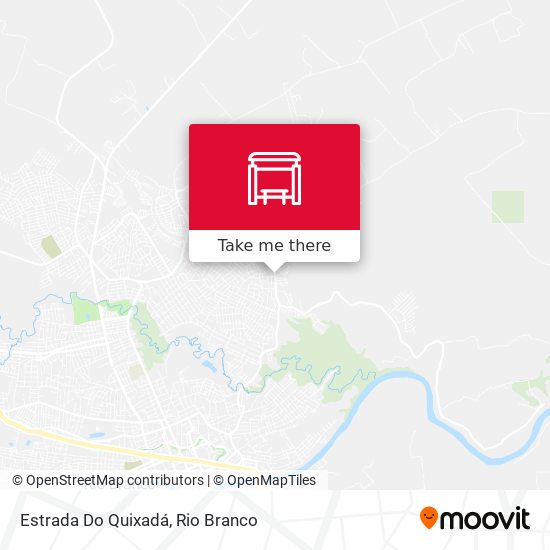 Estrada Do Quixadá map