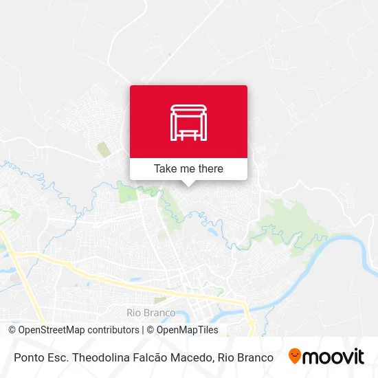 Ponto Esc. Theodolina Falcão Macedo map