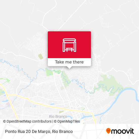Ponto Rua 20 De Março map