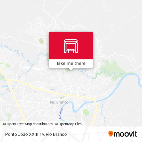 Ponto João XXIII 1v map