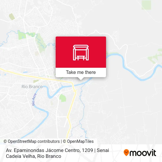 Av. Epaminondas Jácome Centro, 1209 | Senai Cadeia Velha map