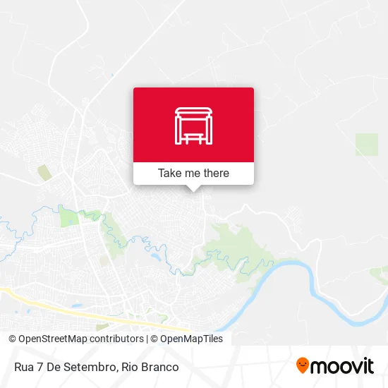 Rua 7 De Setembro map