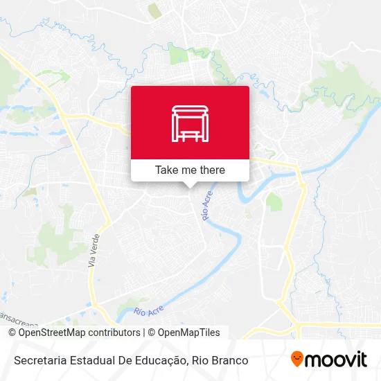 Secretaria Estadual De Educação map