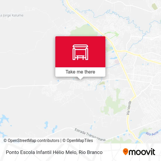 Ponto Escola Infantil Hélio Melo map