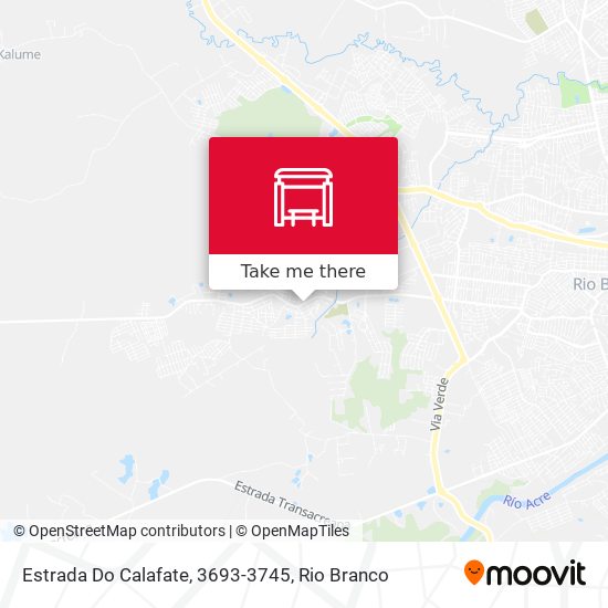 Estrada Do Calafate, 3693-3745 map