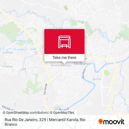 Rua Rio De Janeiro, 329 | Mercantil Karola map