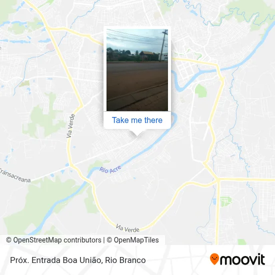 Próx. Entrada Boa União map