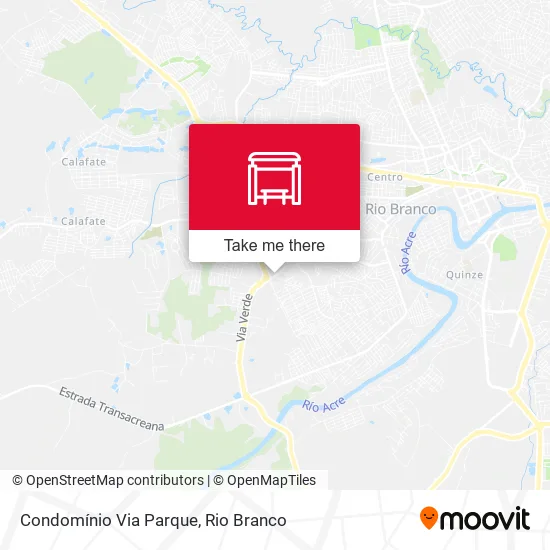 Condomínio Via Parque map
