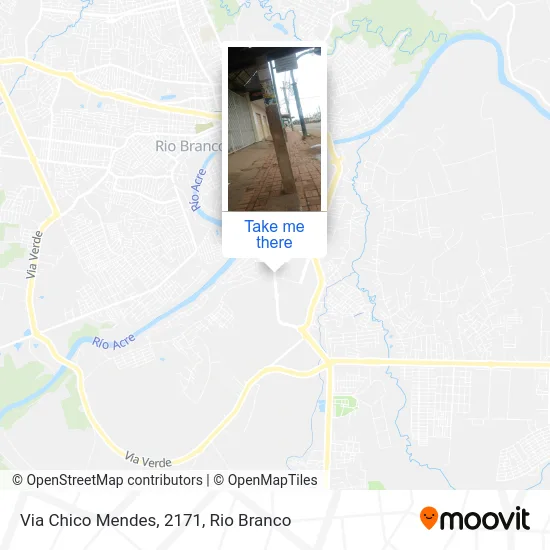 Via Chico Mendes, 2171 map