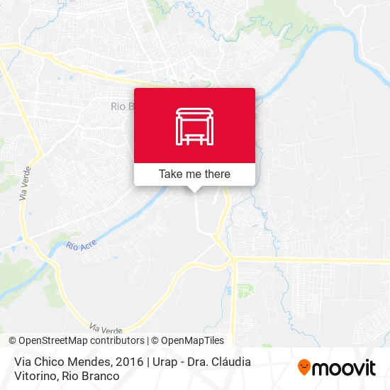 Via Chico Mendes, 2016 | Urap - Dra. Cláudia Vitorino map