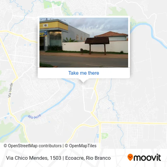 Via Chico Mendes, 1503 | Ecoacre map