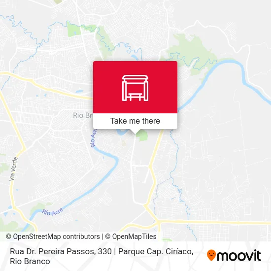 Rua Dr. Pereira Passos, 330 | Parque Cap. Ciríaco map