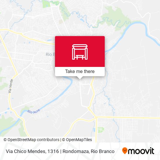 Via Chico Mendes, 1316  | Rondomaza map