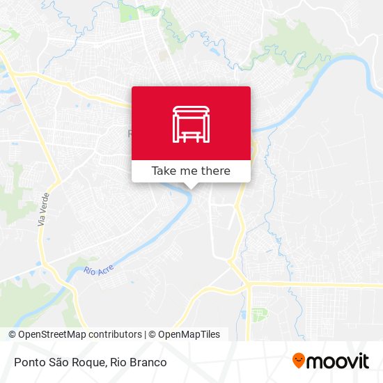Ponto São Roque map